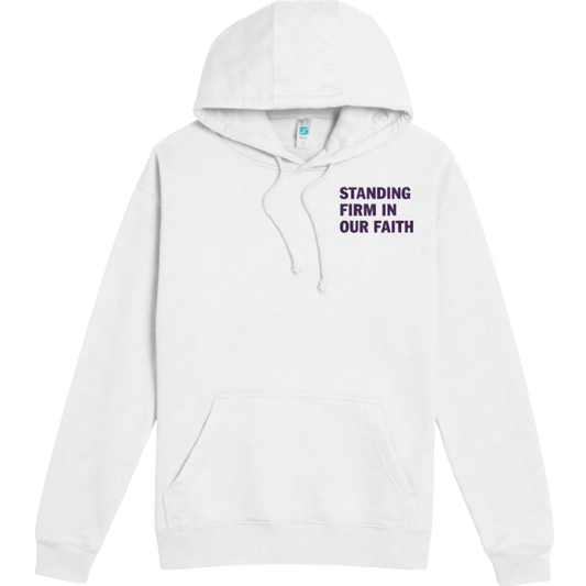 Standing Firm Hoodie- White