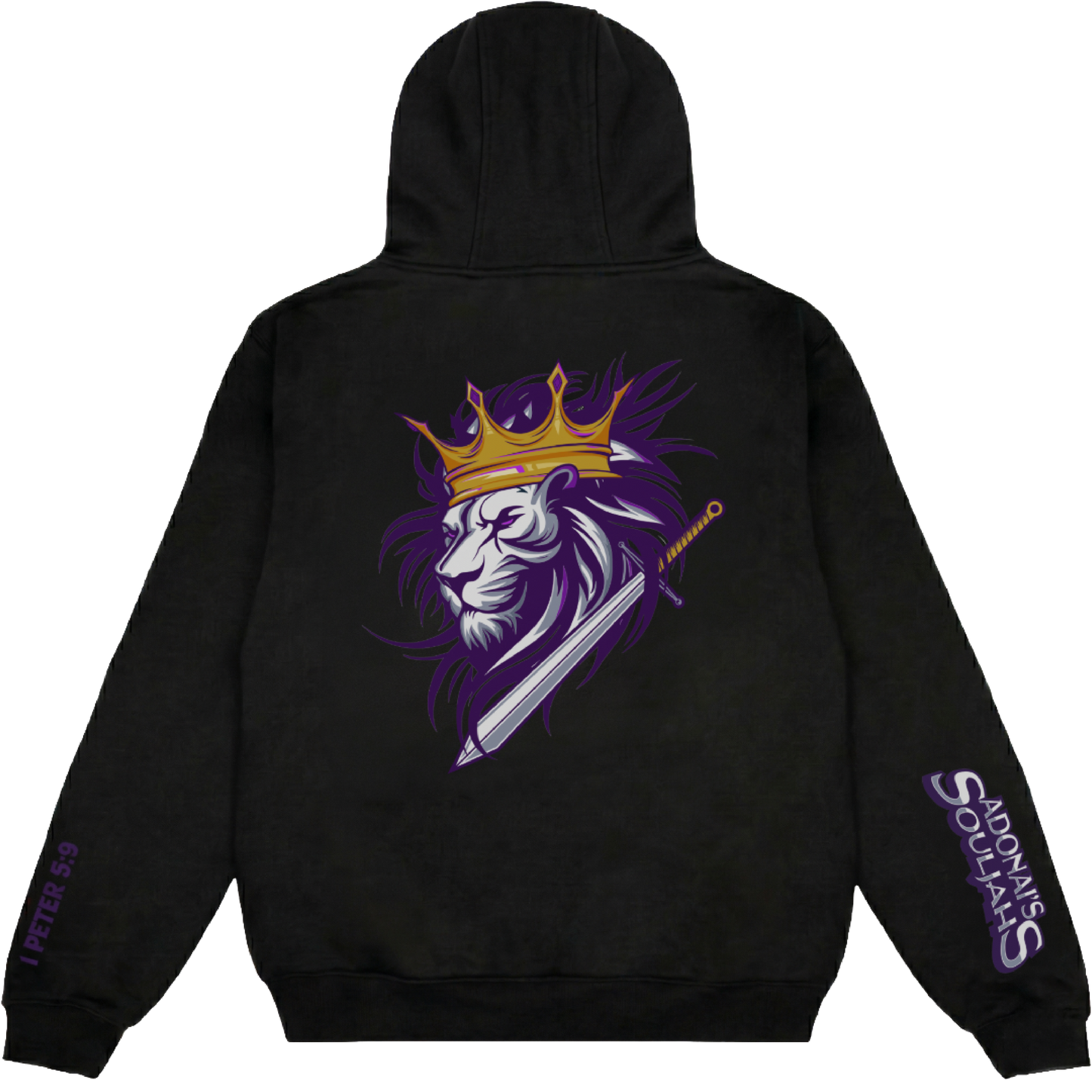 Standing Firm Hoodie- Black