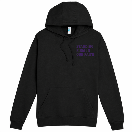 Standing Firm Hoodie- Black